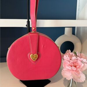 Vintage Juicy Couture Pink Patsy hat box bag